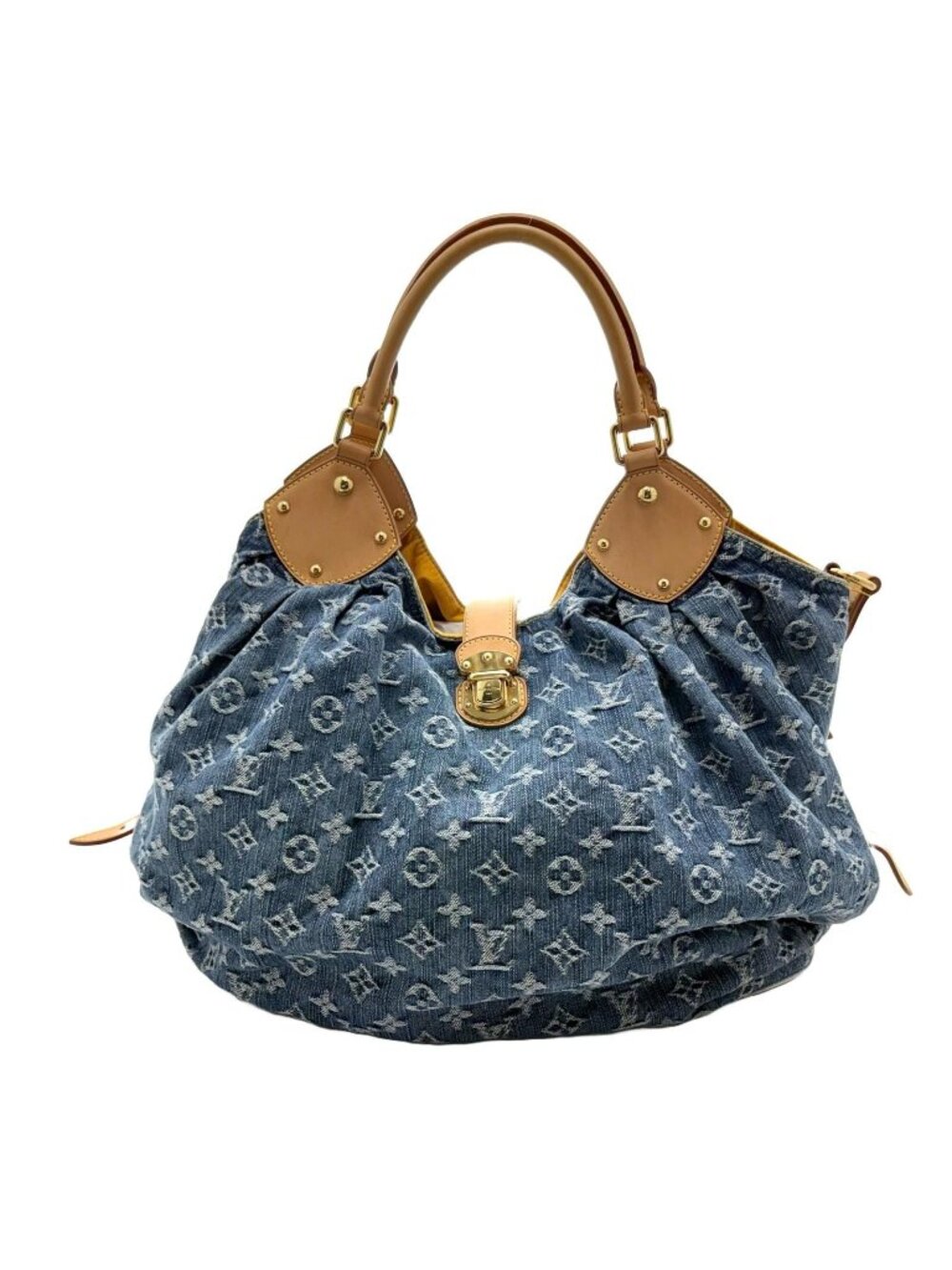 Louis Vuitton XL Monogram Denim Blue Handbag